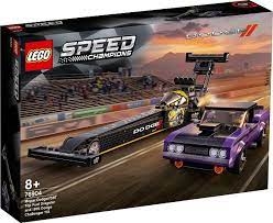 76904 MOPAR DODGE SRT DEAGSTER & 1970 DODGE CHALLENGER T/A (LEGO Speed Champions)